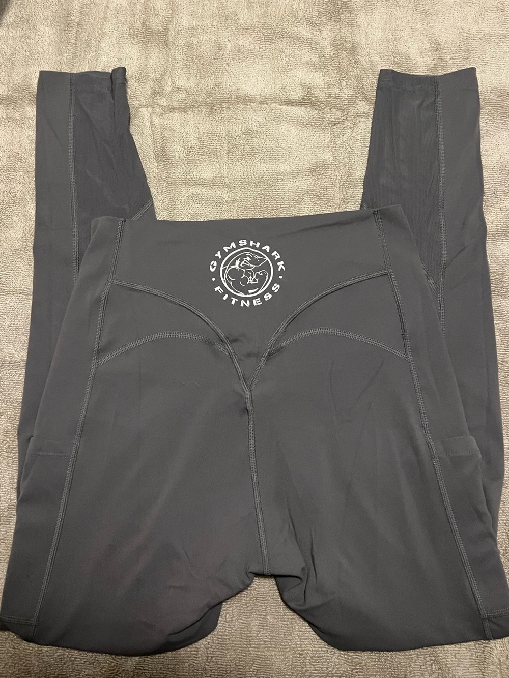 Gymshark Legacy High-Waist Leggings in gray